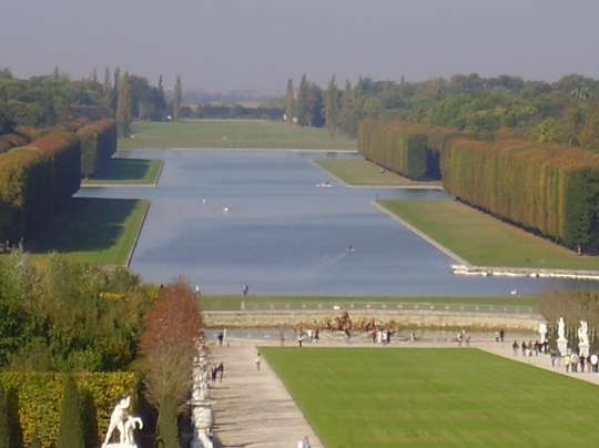 Ch&acirc;teau  de Versailles - le grand canal en 2005